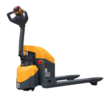 Full Electric Pallet Jack With Emergency Key Switch 3300lbs Cap. 48" x27" Y-1029