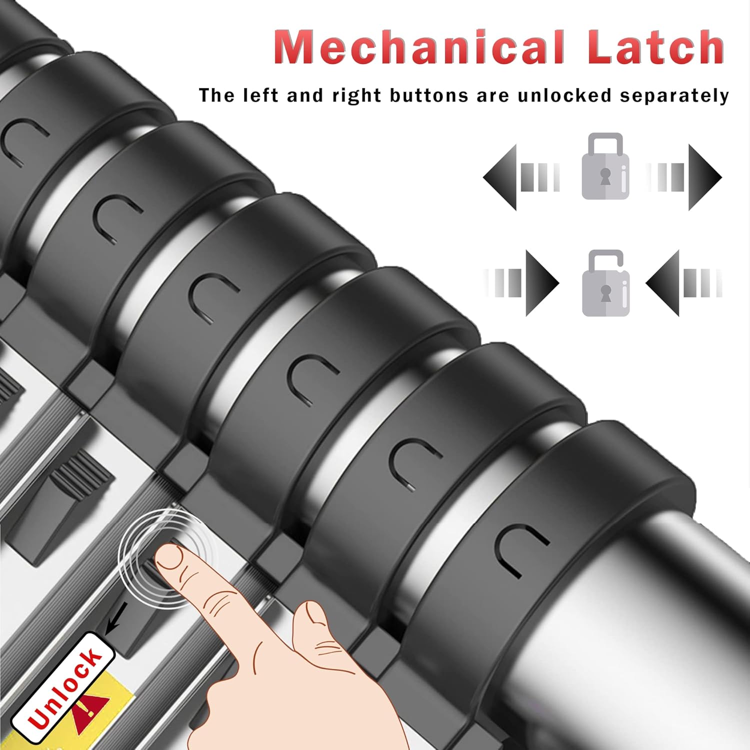 Telescoping Ladder,149.6'' Aluminum Lightweight Extension Ladder.