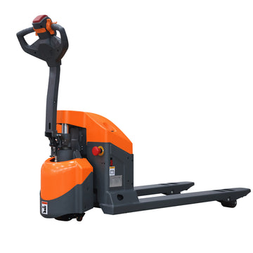 Full Electric Pallet Jack With Emergency Key Switch 3300lbs Cap. 48" x27" O-1029