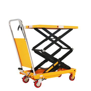 Used Double Scissor Lift Table – 330lbs Capacity, 43.3" Lift Height (Y-2003) B-Grade.