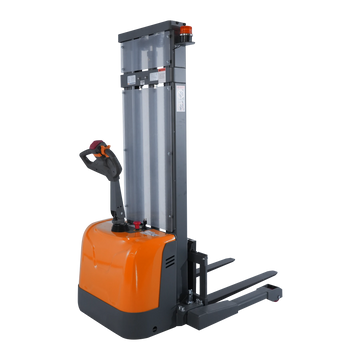 Powered Forklift Full Electric Walkie Stacker 3300lbs Cap. Straddle Legs.118" lifting Local Pick-Up O-3047.