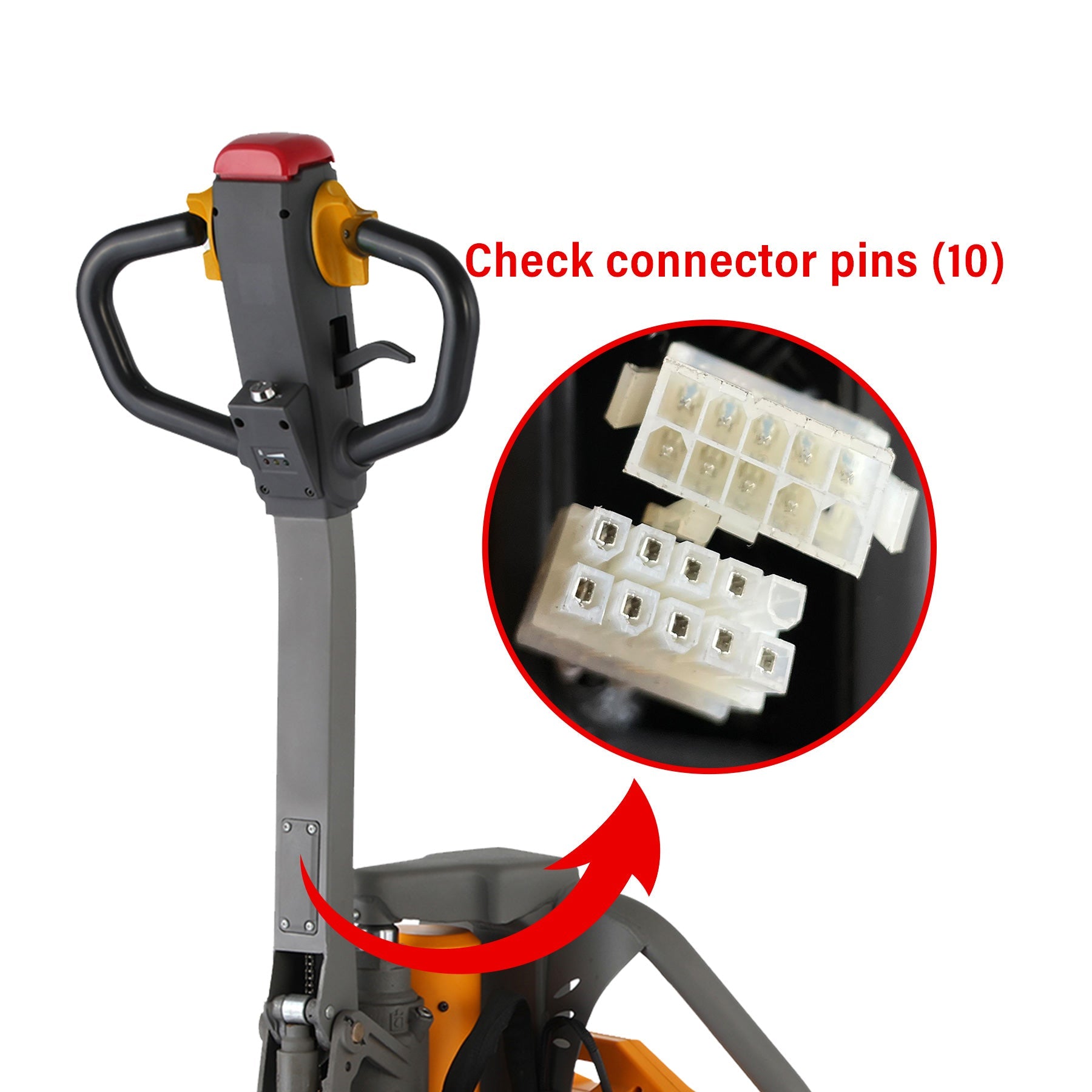 Handle assy for Y-1018/1019/1020/1021 (turtle speed).