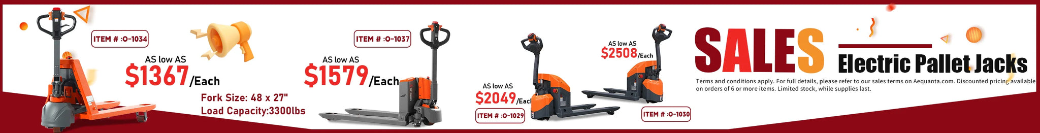 Semi-Electric Stackers