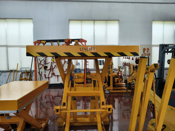 Linlift 4400 lbs Heavy-Duty Hydraulic Lift Table | Industrial Scissor Platform Cart