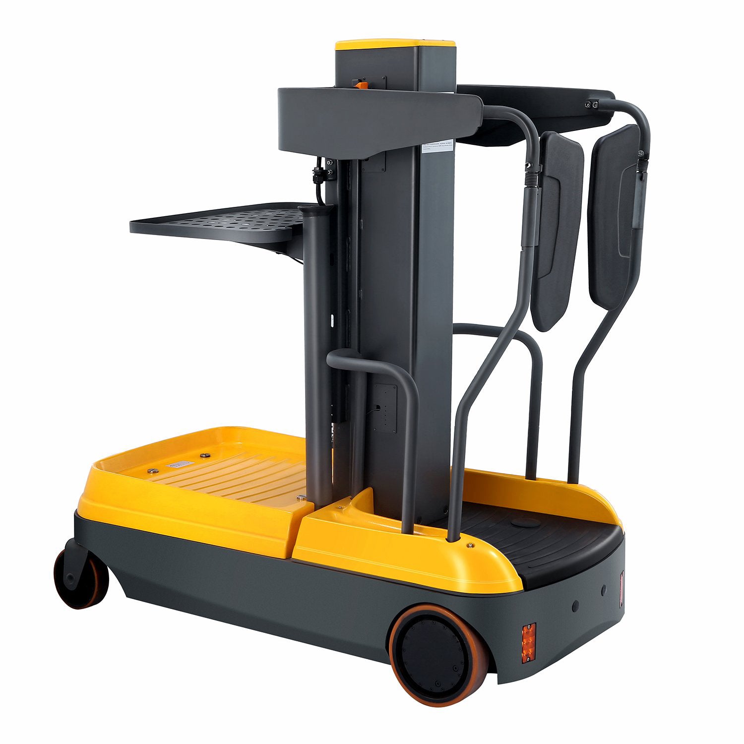 Fully Electric Mini Order Picker With Load Tray 200lbs. Capacity (6814947541160)