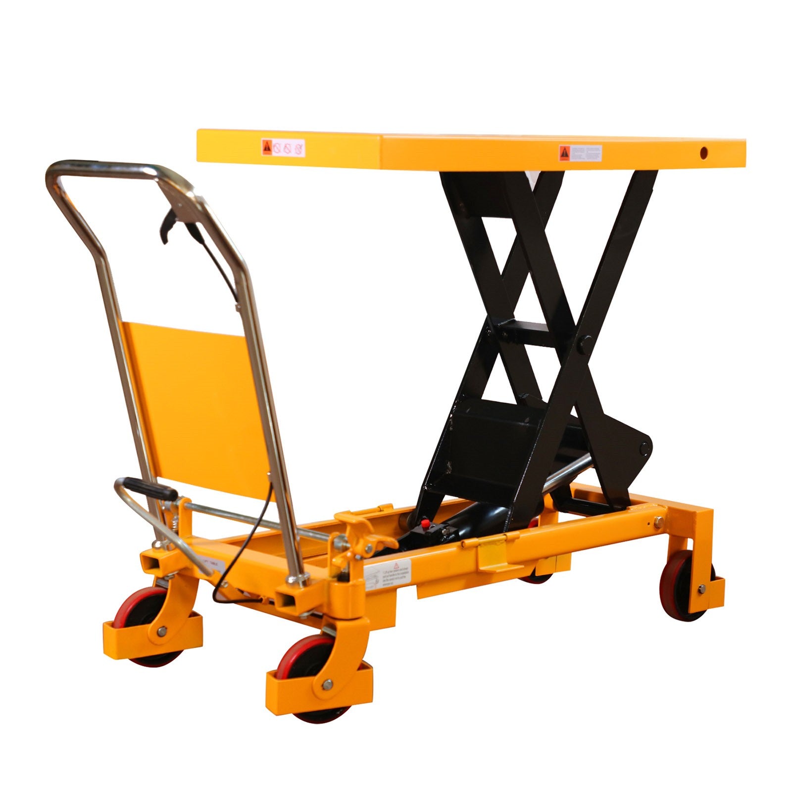 Single Scissor Lift Table 2200lbs. 39.4" lifting height Y-2014