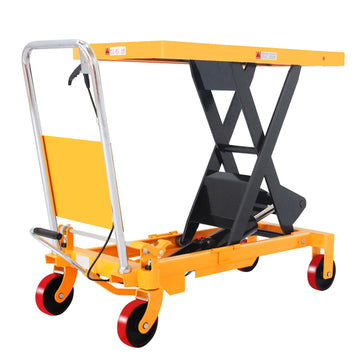 Single Scissor Lift Table 1760 lbs. 39.5" lifting height Y-2005