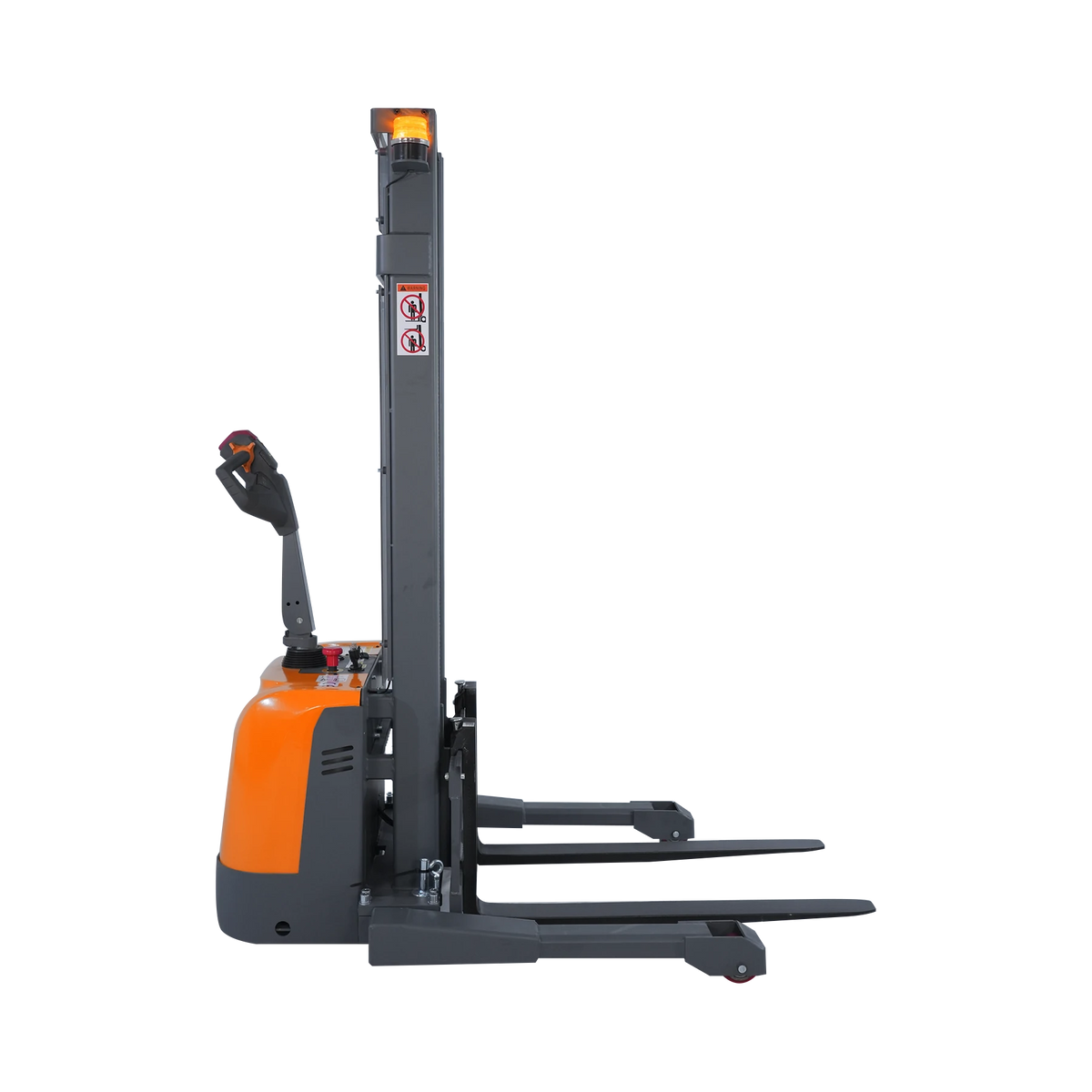 Op Machine Amazon Powered Forklift Full Electric Walkie Stacker 3300lbs Cap. Straddle Le