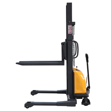 Power Lift Straddle Stacker 3300Lbs 118"Lifting (6989053591720)