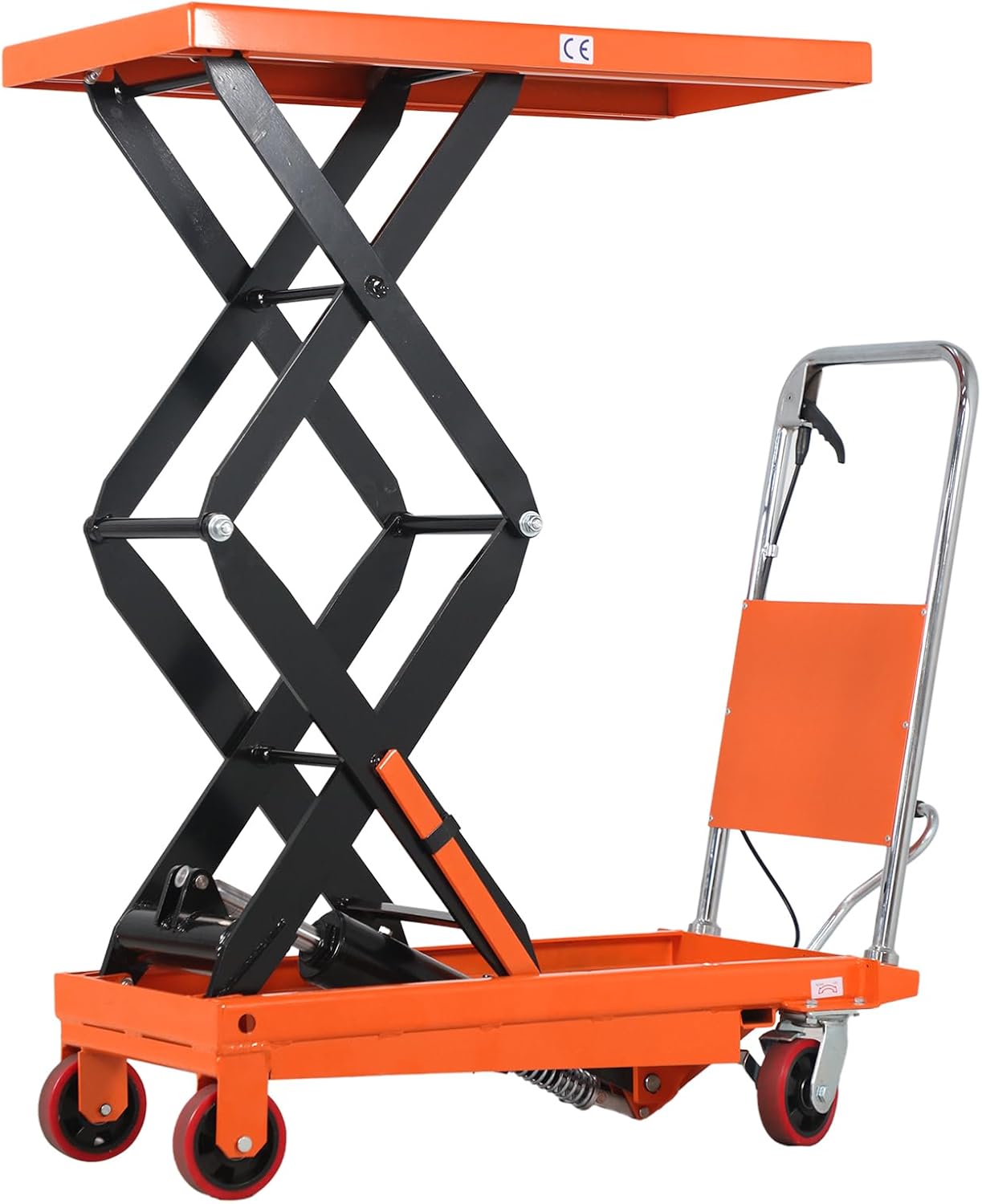 Doulbe Scissor Lift Table 330lbs. 43" lifting height O-2006