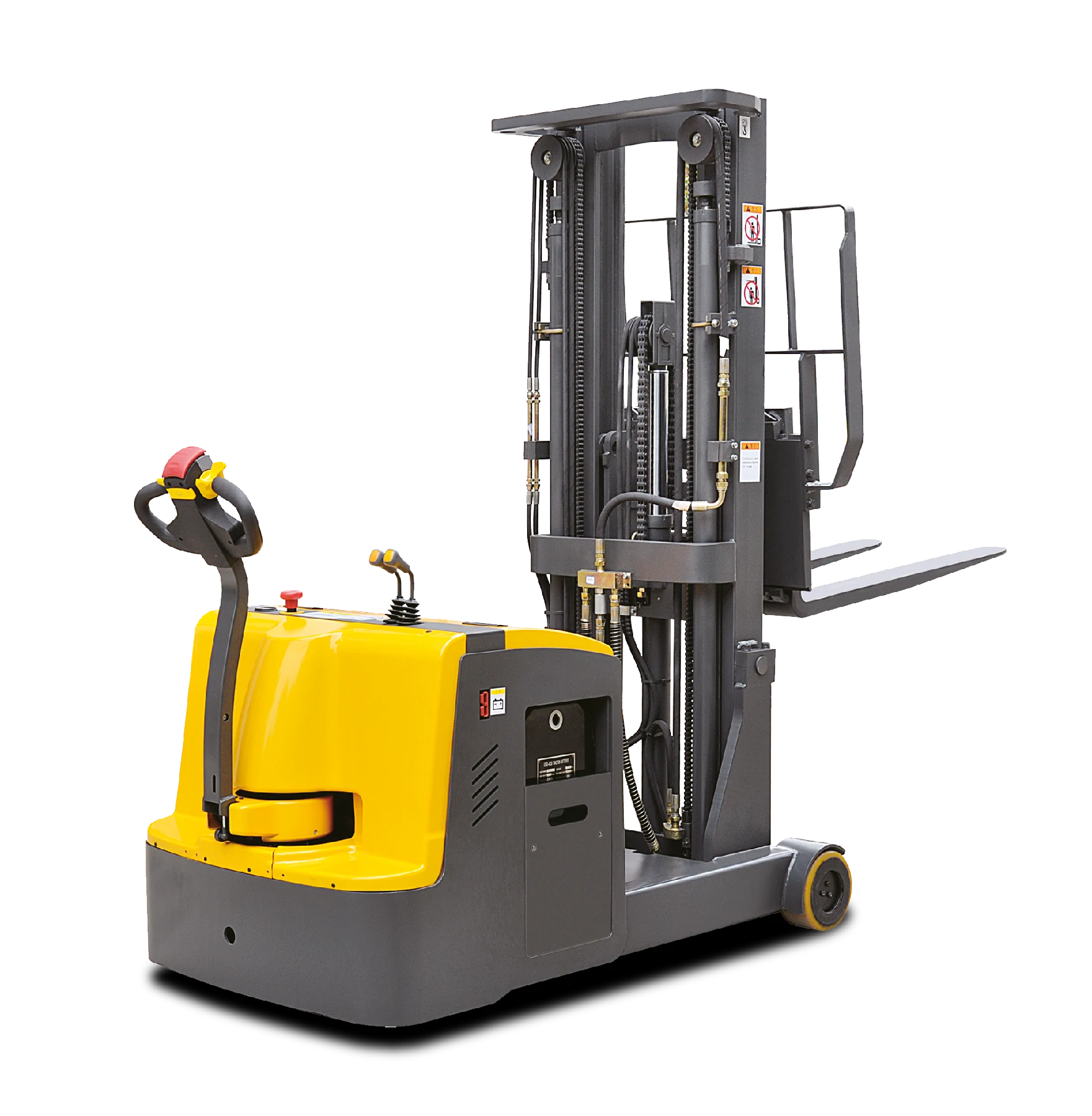 Counterbalanced Electric Stacker 3300lbs 177" High Y-3032