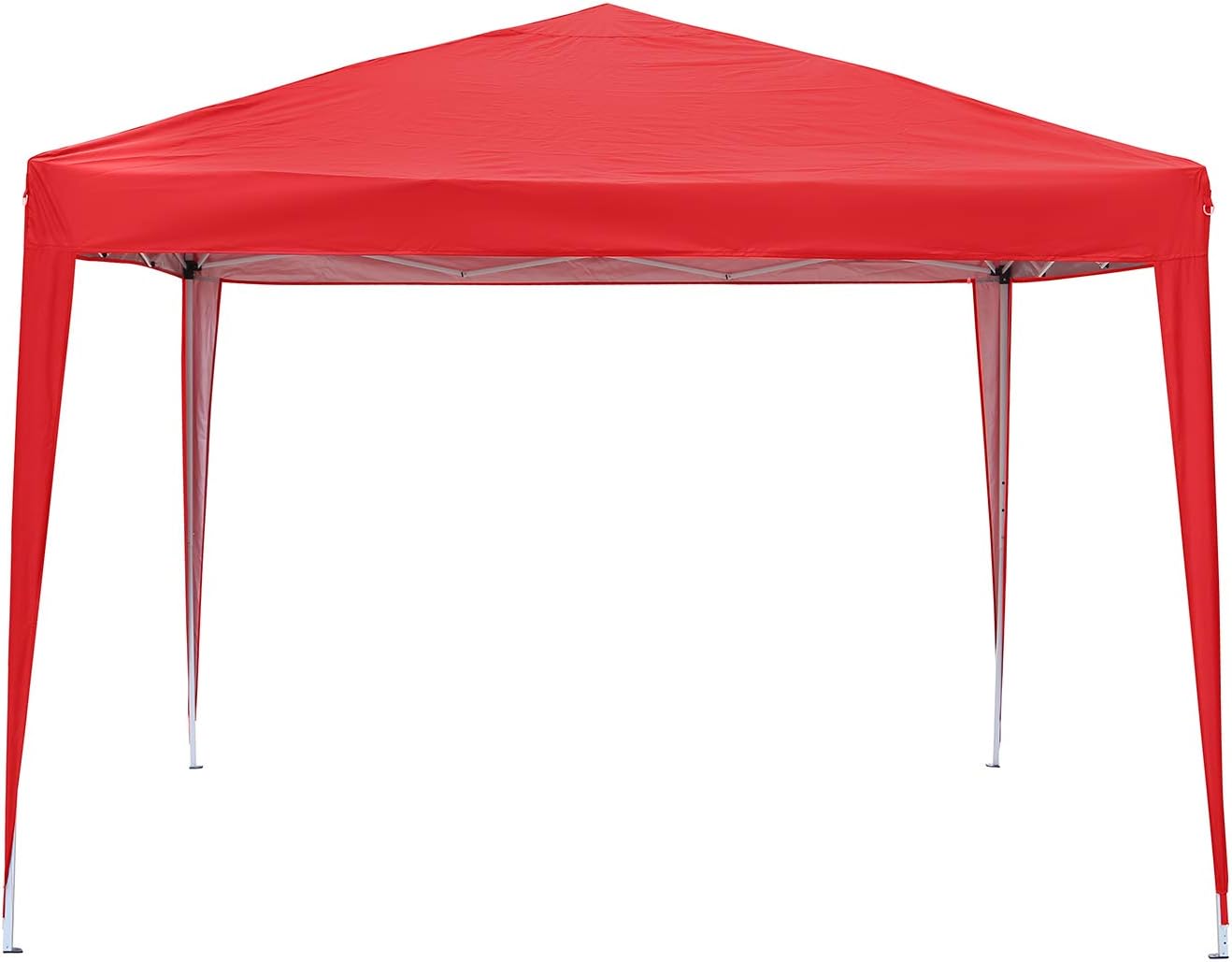 10'x10' Pop Up Canopy Tent, Outdoor Canopy Tent, Patio Tent,Commercial Instant Gazebos, Portable Shelter Canopies, for Patio/Outdoor/Wedding Parties and Events,OB-GZ032RE