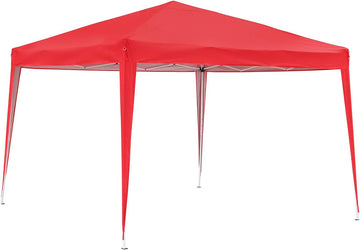 GDY 10'x10' Pop Up Canopy Tent, Outdoor Canopy Tent, Patio Tent,Commercial Instant Gazebos, Portable Shelter Canopies, for Patio/Outdoor/Wedding Parties and Events,OB-GZ032RE