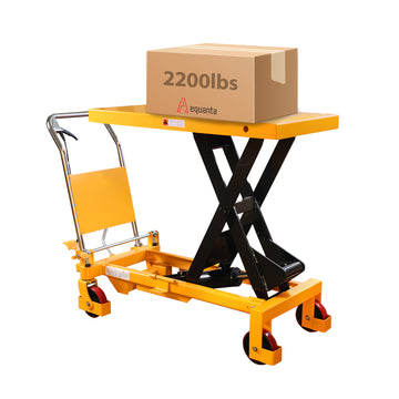 Single Scissor Lift Table 2200lbs. 39.4