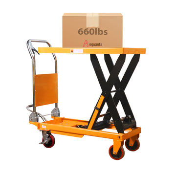 Single Scissor Lift Table 660 lbs. 35.4