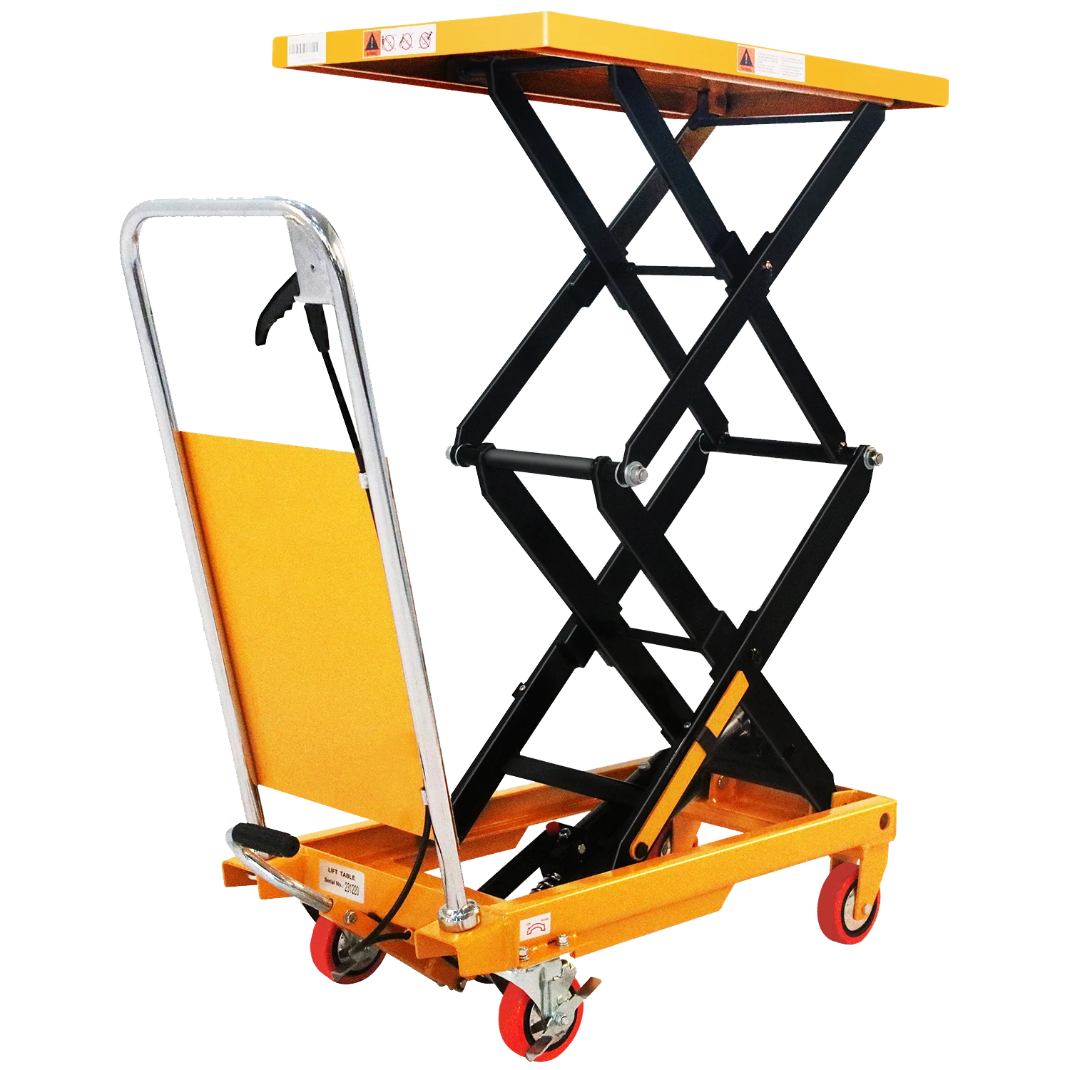 Doulbe Scissor Lift Table 770lbs. 51" lifting height Y-2007